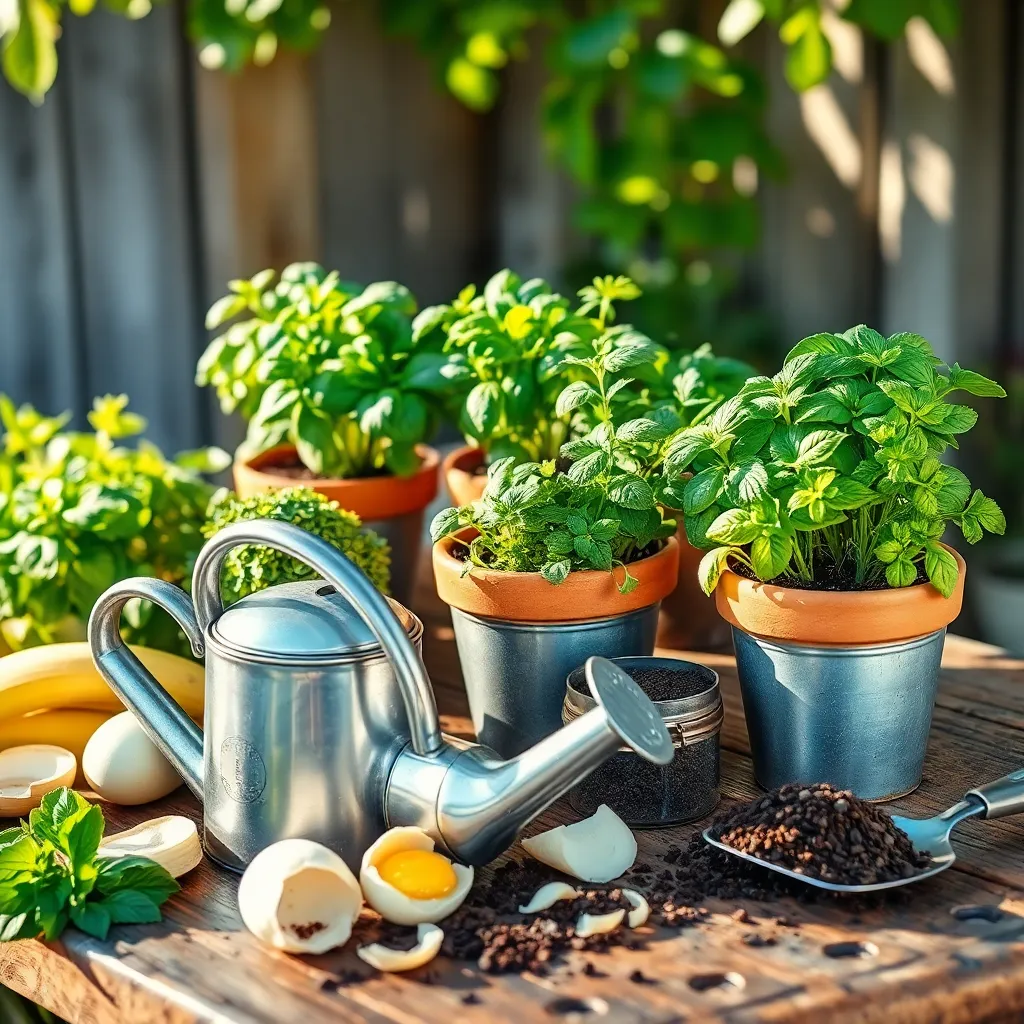 Utilize Kitchen Scraps as Fertilizer