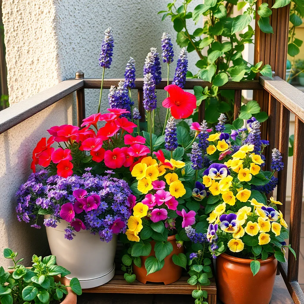 Compact Blooms for Small Gardens