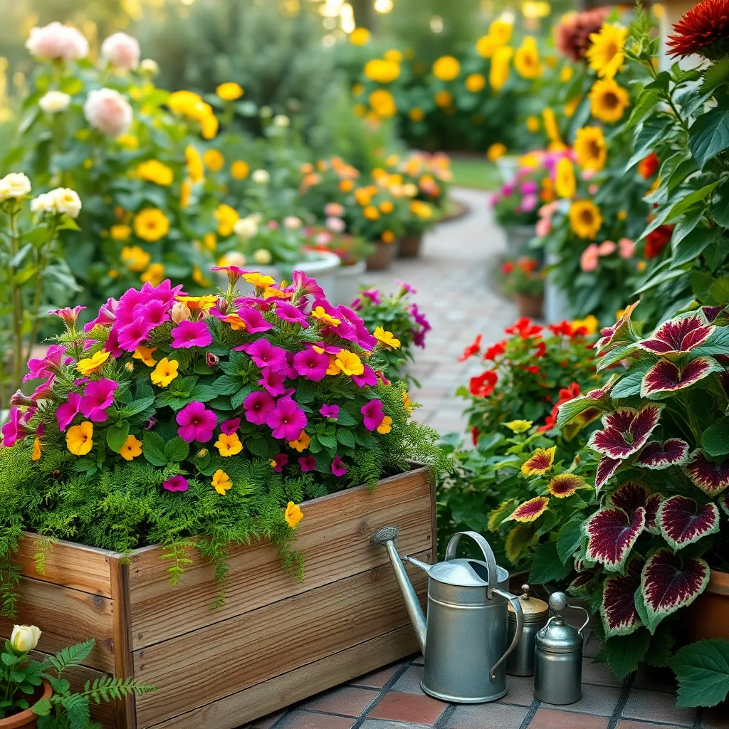 Seasonal Updates for Plant Displays