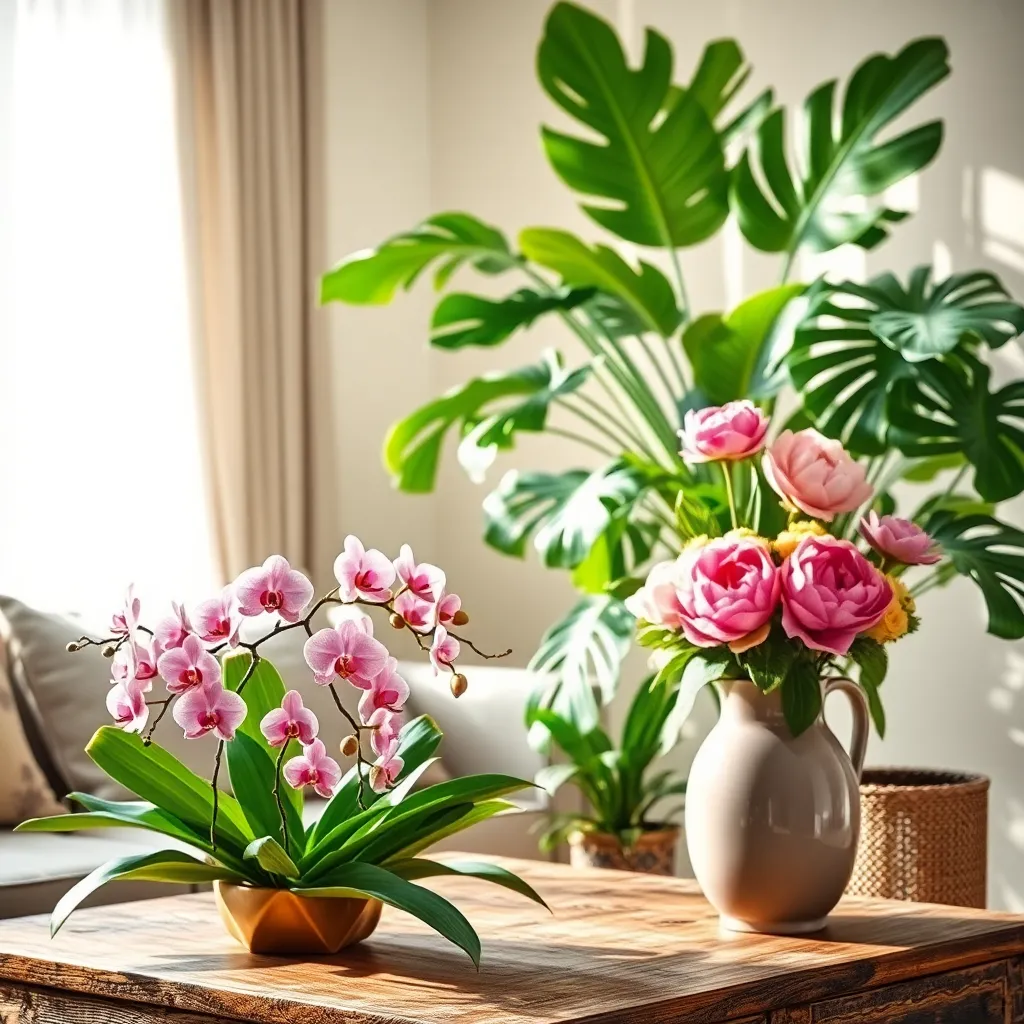 Enhancing Home Decor with Flowers