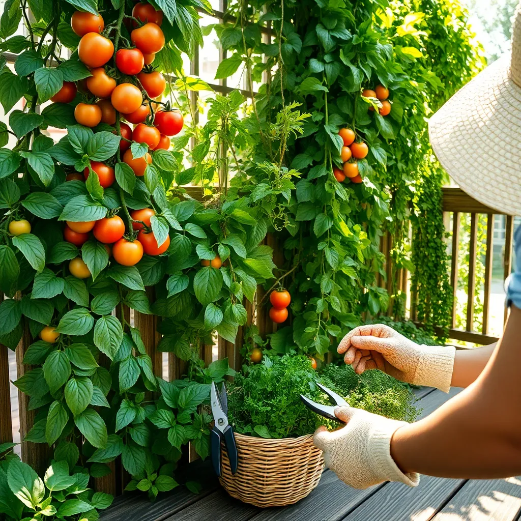 Maintain and Harvest Regularly