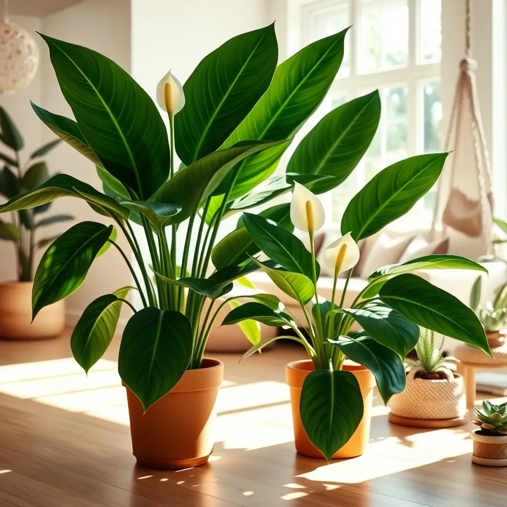 Peace Lily (Spathiphyllum wallisii)