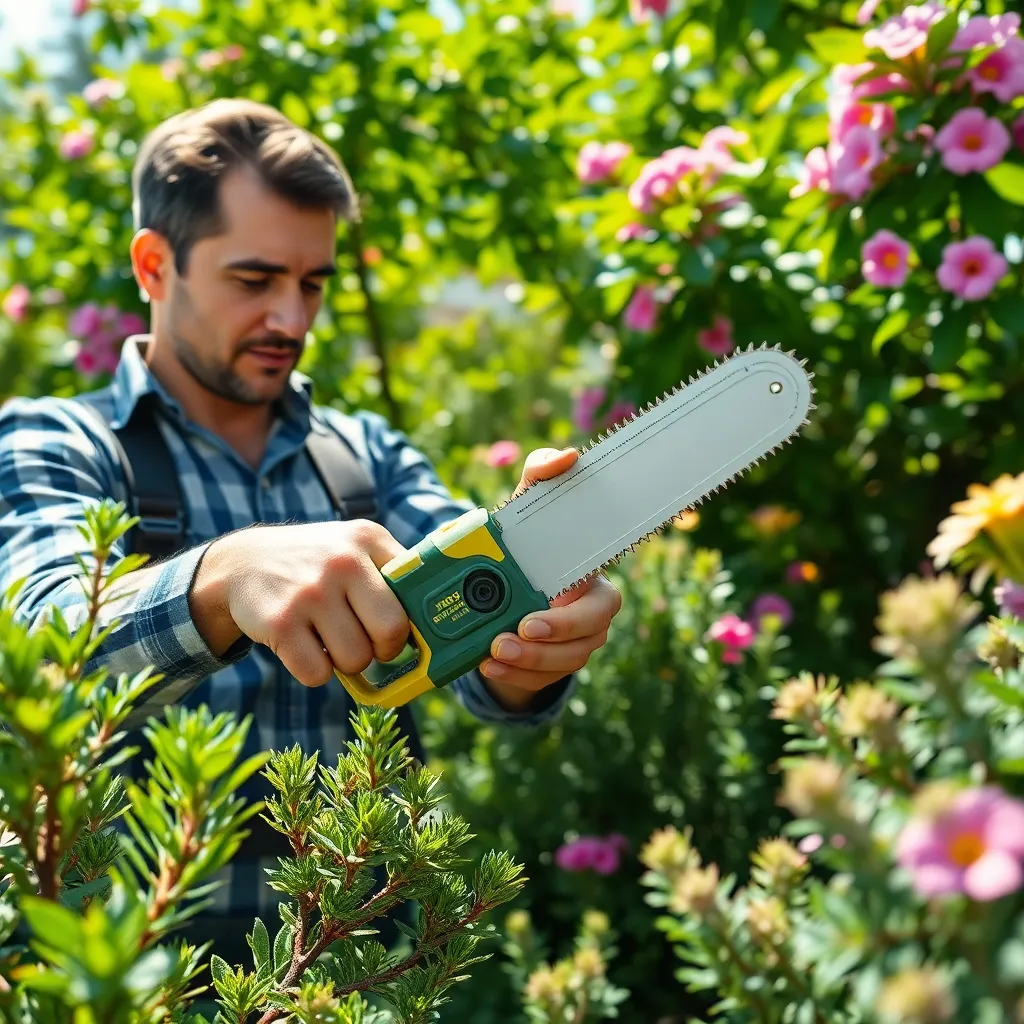 Cordless Electric Pruning Saw (Effortless Trimming)
