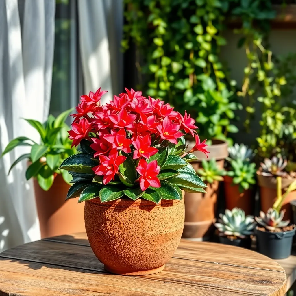Kalanchoe (Kalanchoe blossfeldiana)
